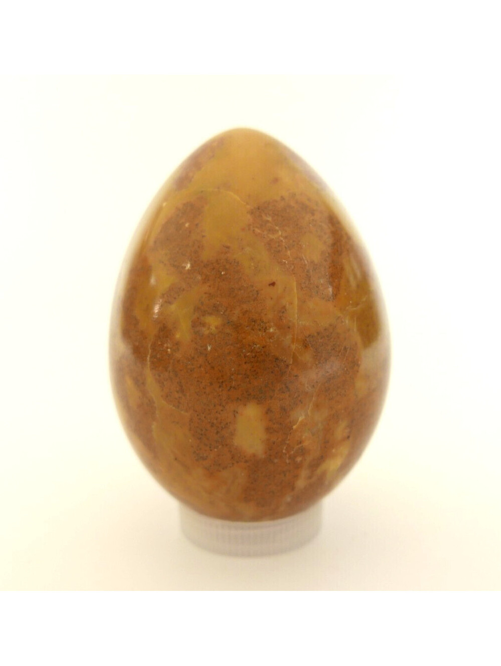 Polished Jasper Stone Egg 2.75" Natural Gemstone Crystal Specimen Decor Brown